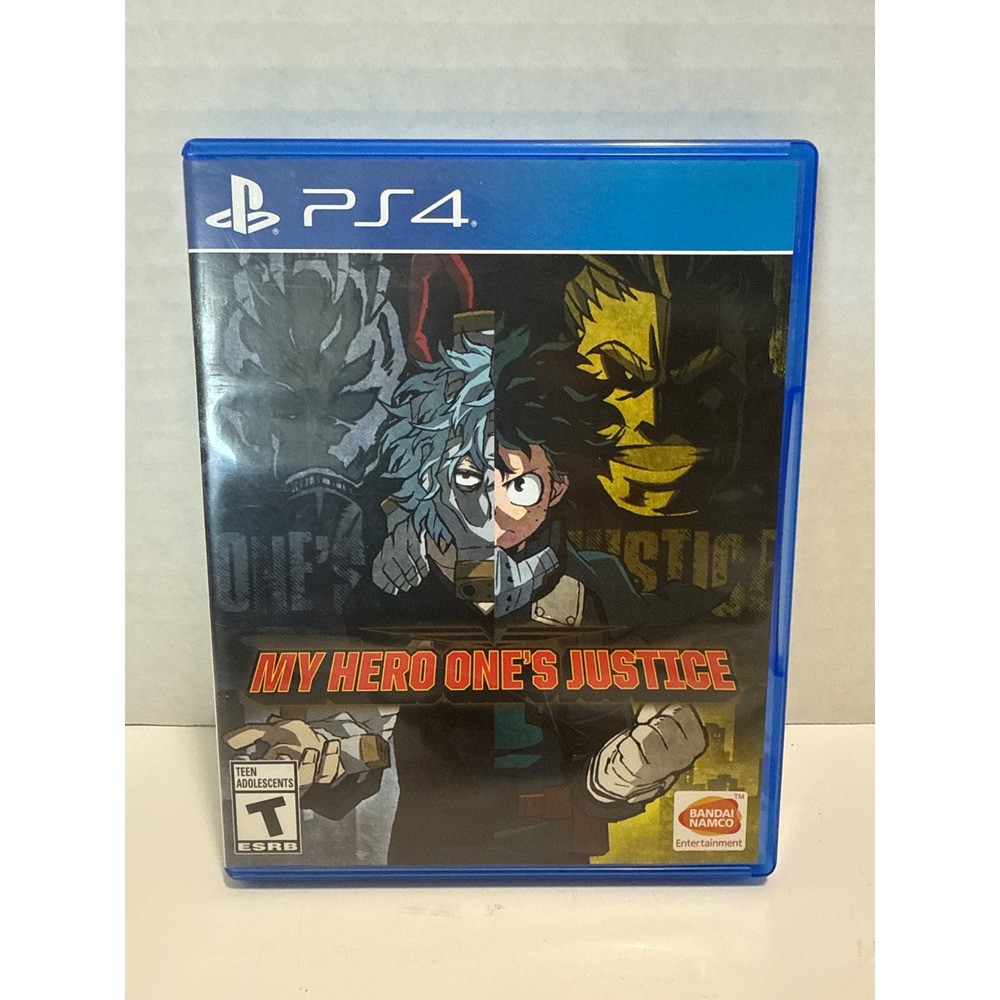 My Hero One's Justice PS4 Bandai Namco Fighting Game My Hero Academia Anime